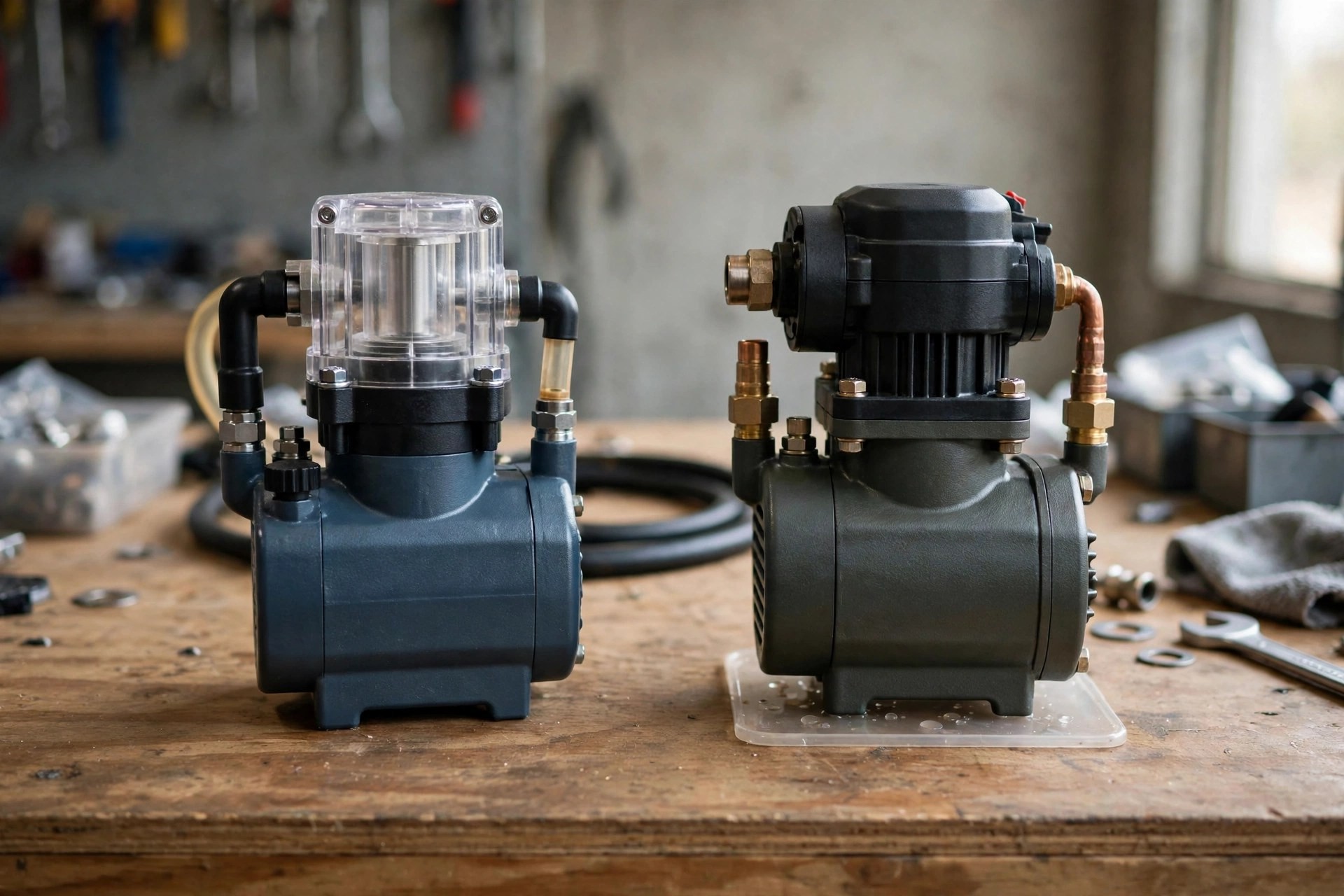 KS-51 vs 12:同是 108SPM、3mm 冲程、40W、2.4kg,小流量两款怎么分?